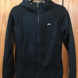 Women’s black under armour jacket